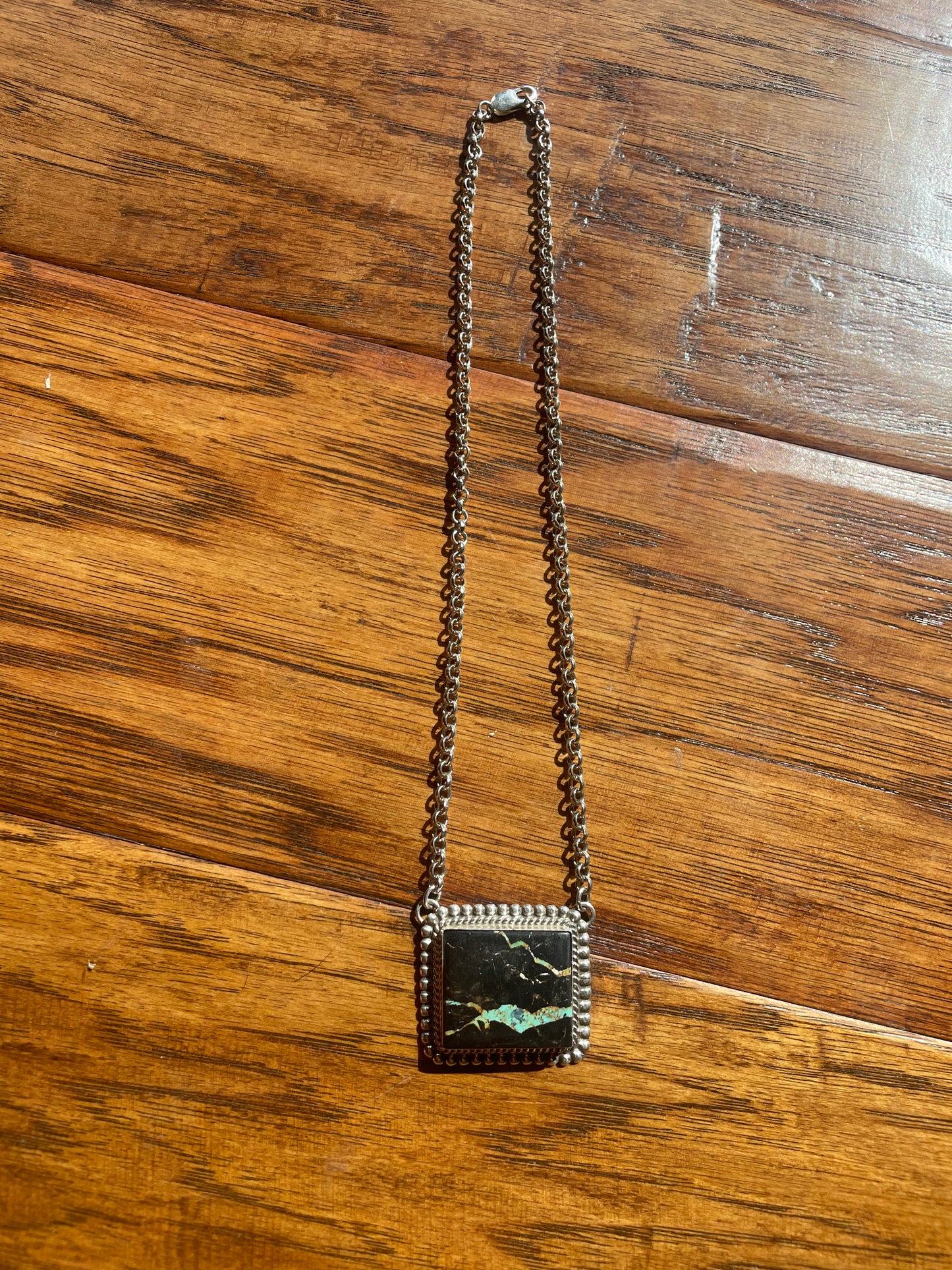 Blackjack Turquoise Necklace