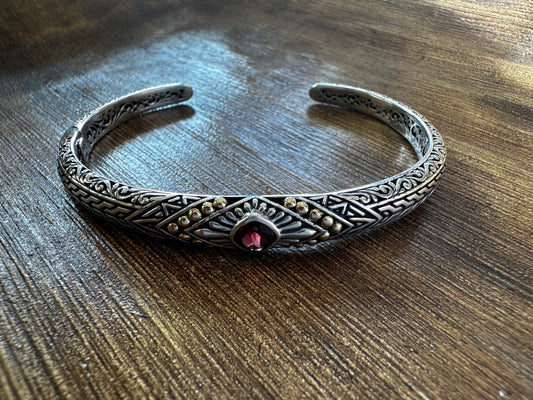 Garnet Cuff
