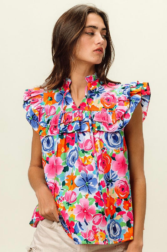 Floral Pop Top