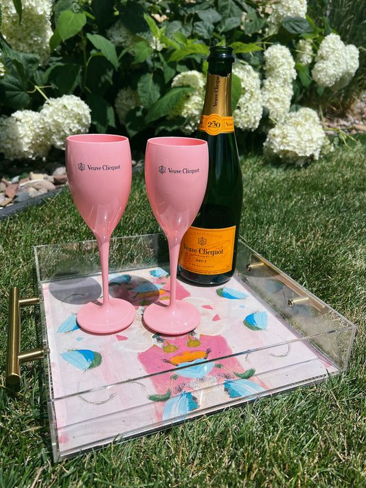 Monets Garden tray