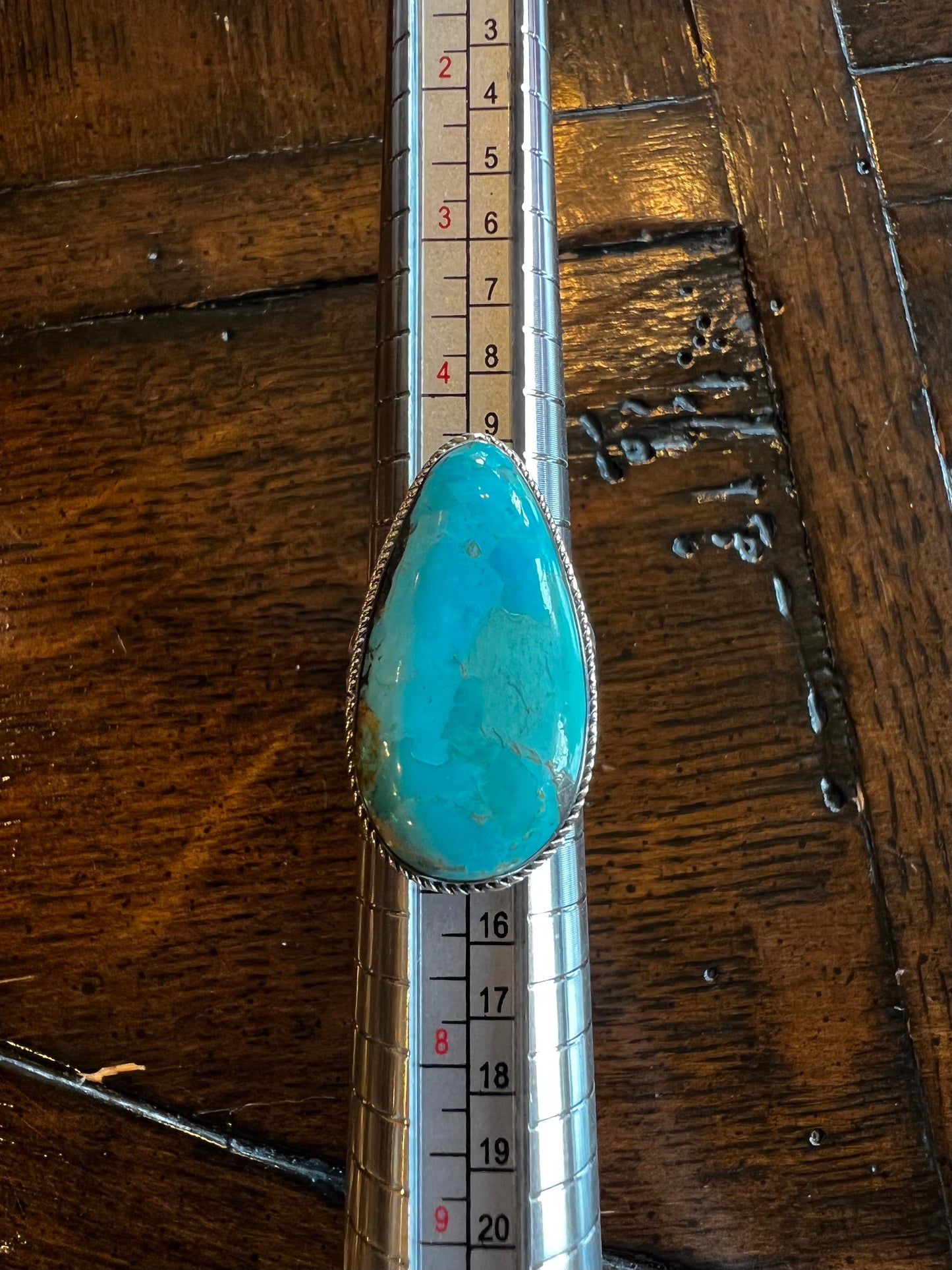 Turquoise Tear Drop Ring