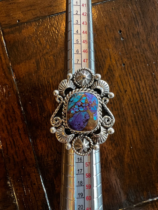 Scroll Star Ring