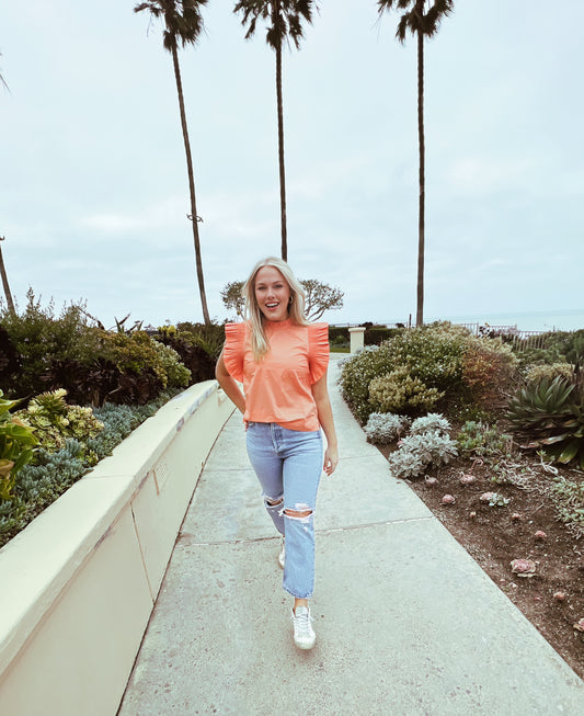 Creamsicle Top