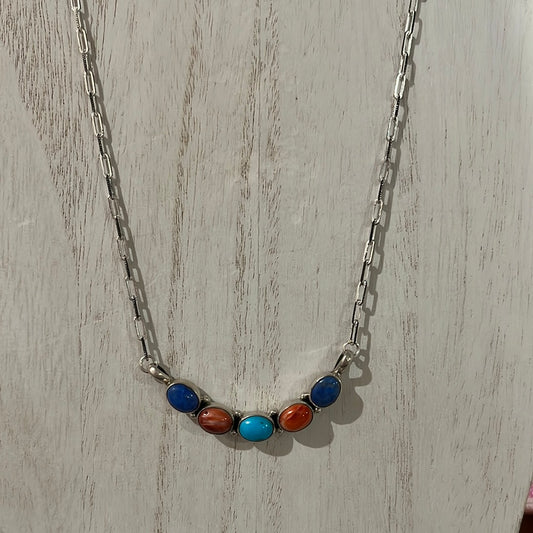 Assorted Stone Necklace
