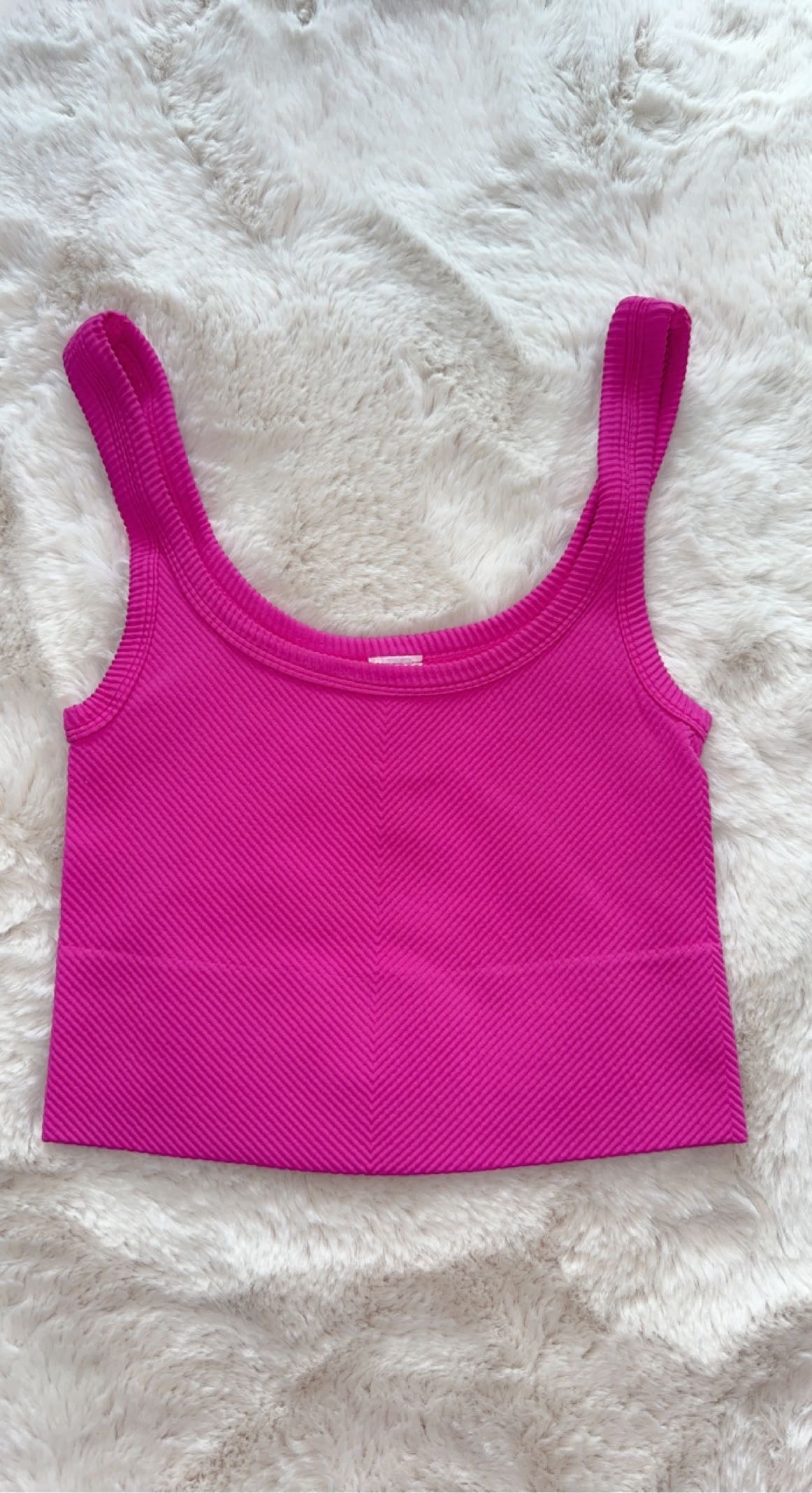 Chevron Ribbed Tank