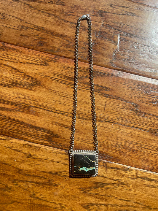 Blackjack Turquoise Necklace