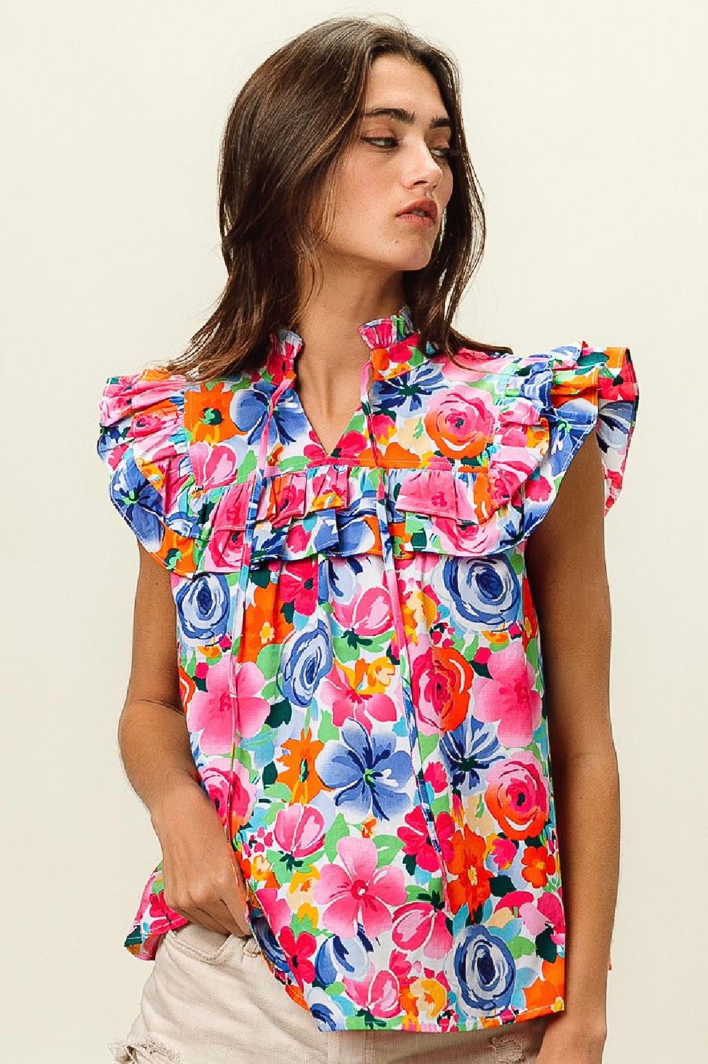 Floral Pop Top