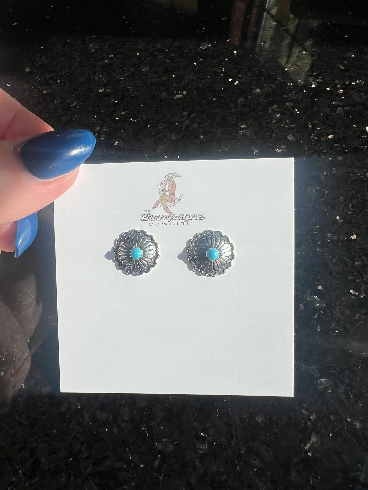 Simple Concho Studs