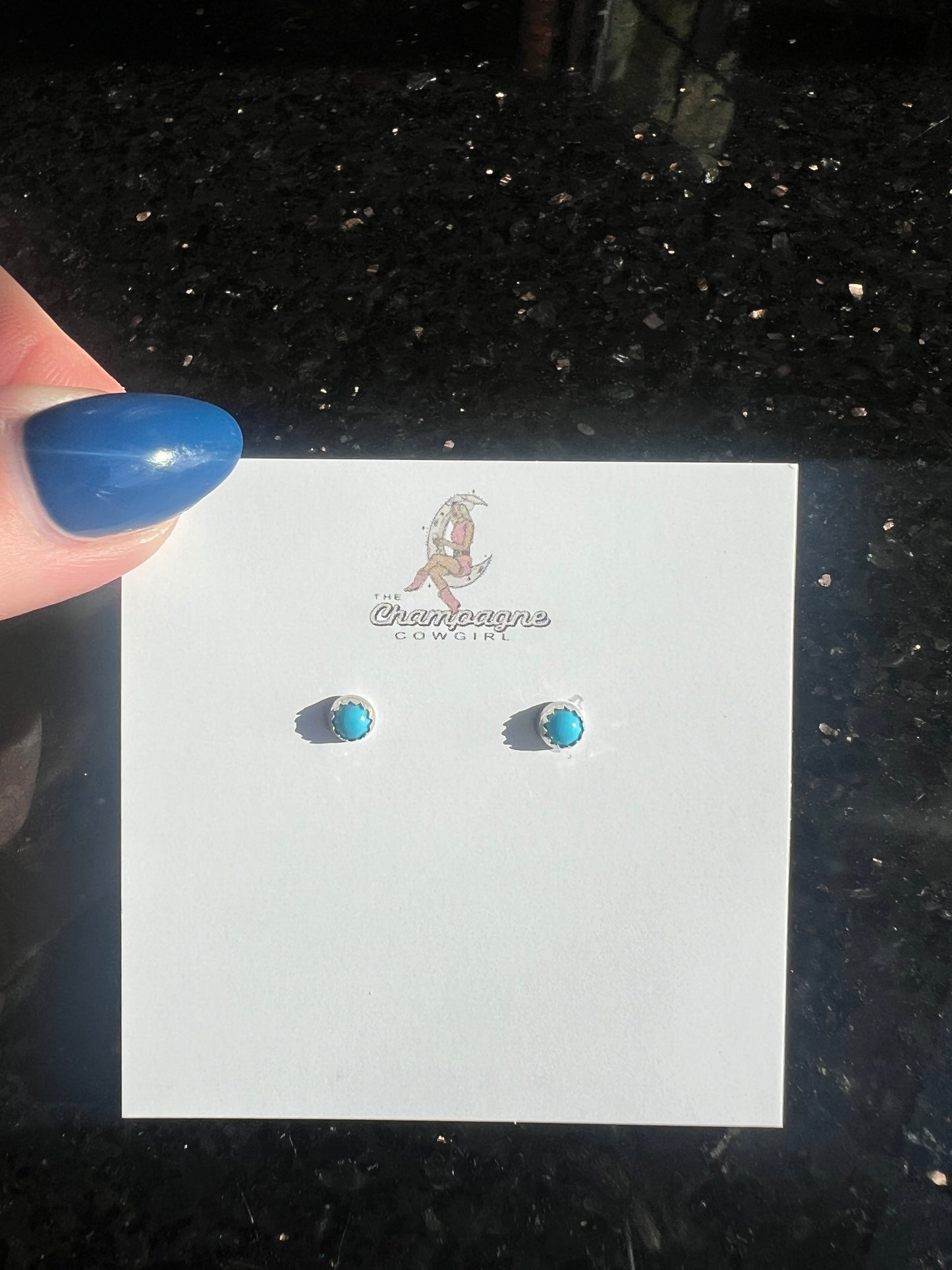 Mini Turquoise Studs