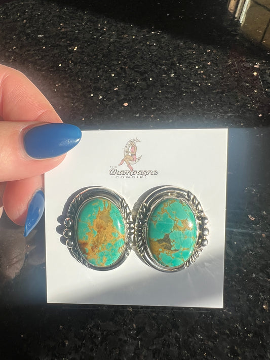 Large Turquoise Studs