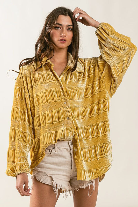 Velvet Cowgirl Button Up
