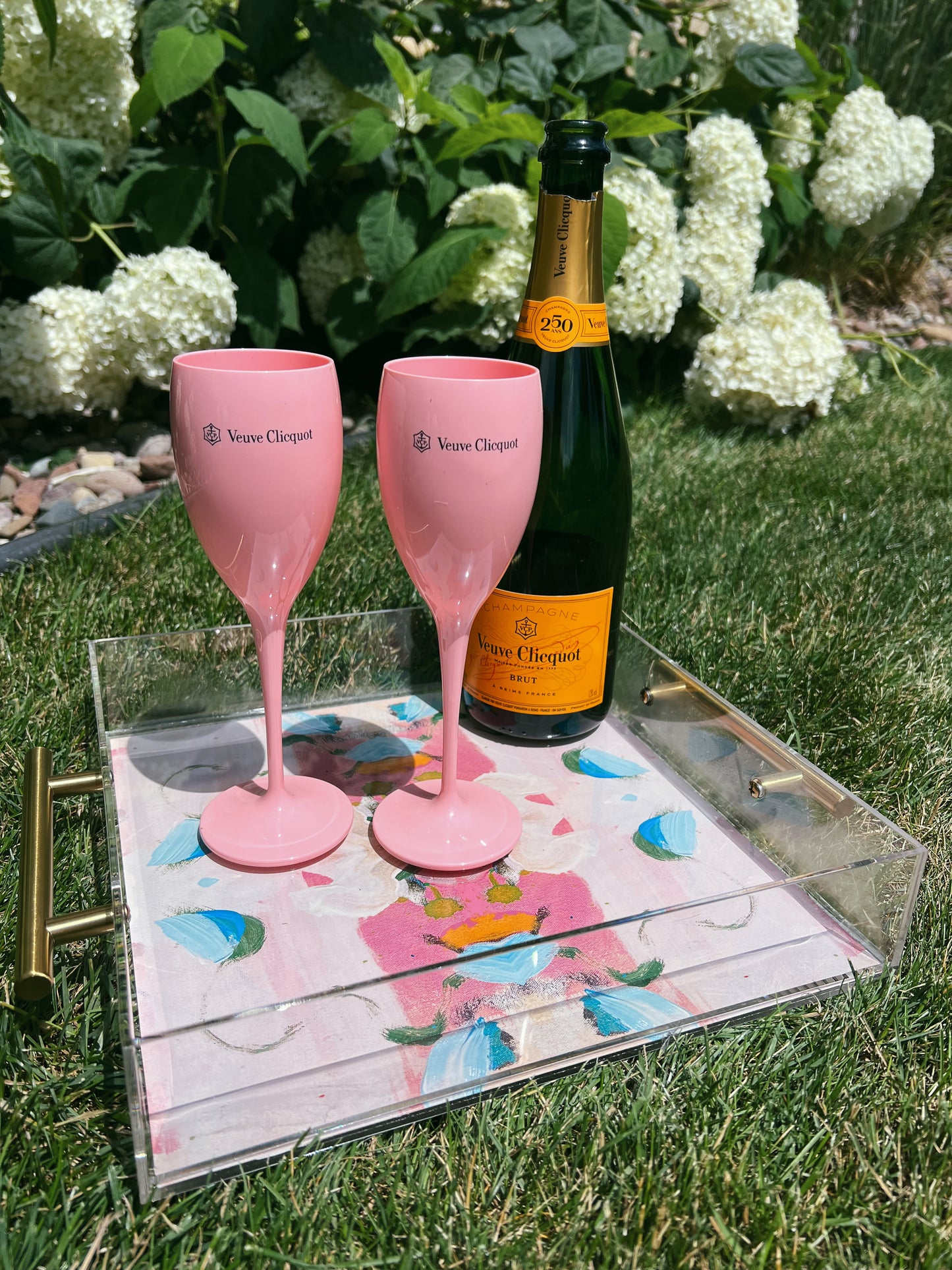 Monets Garden tray