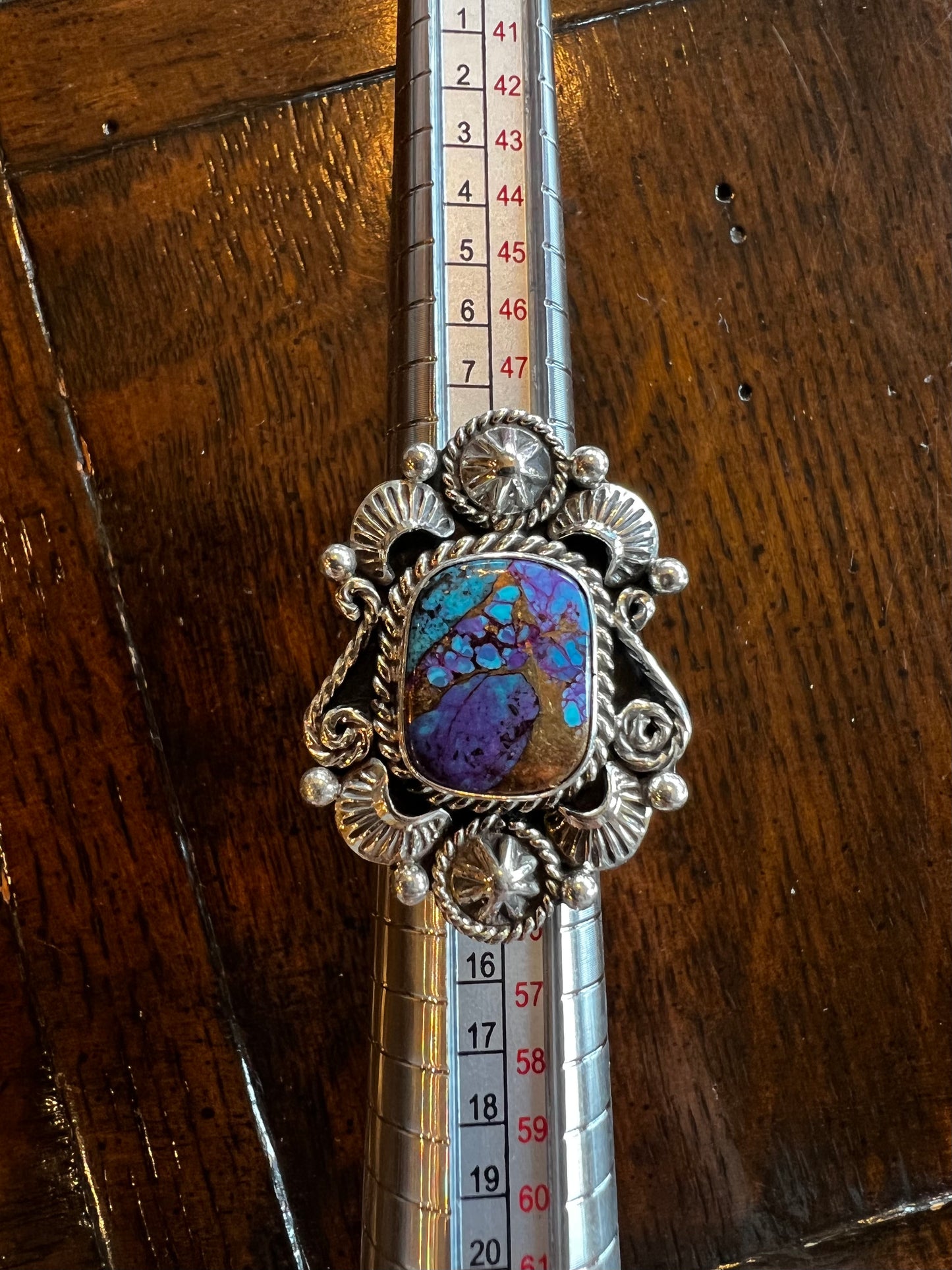 Scroll Star Ring