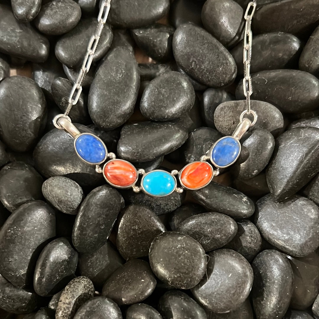 Assorted Stone Necklace