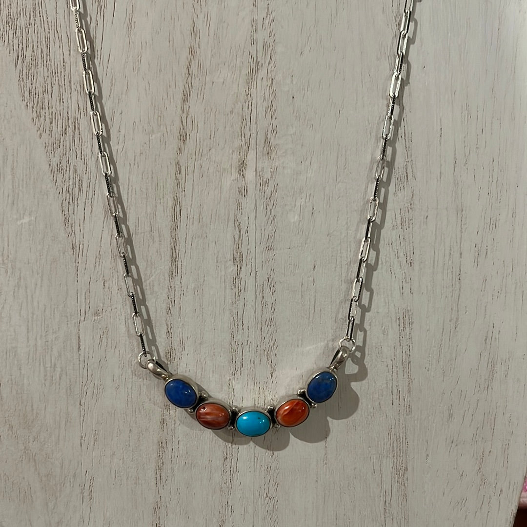 Assorted Stone Necklace