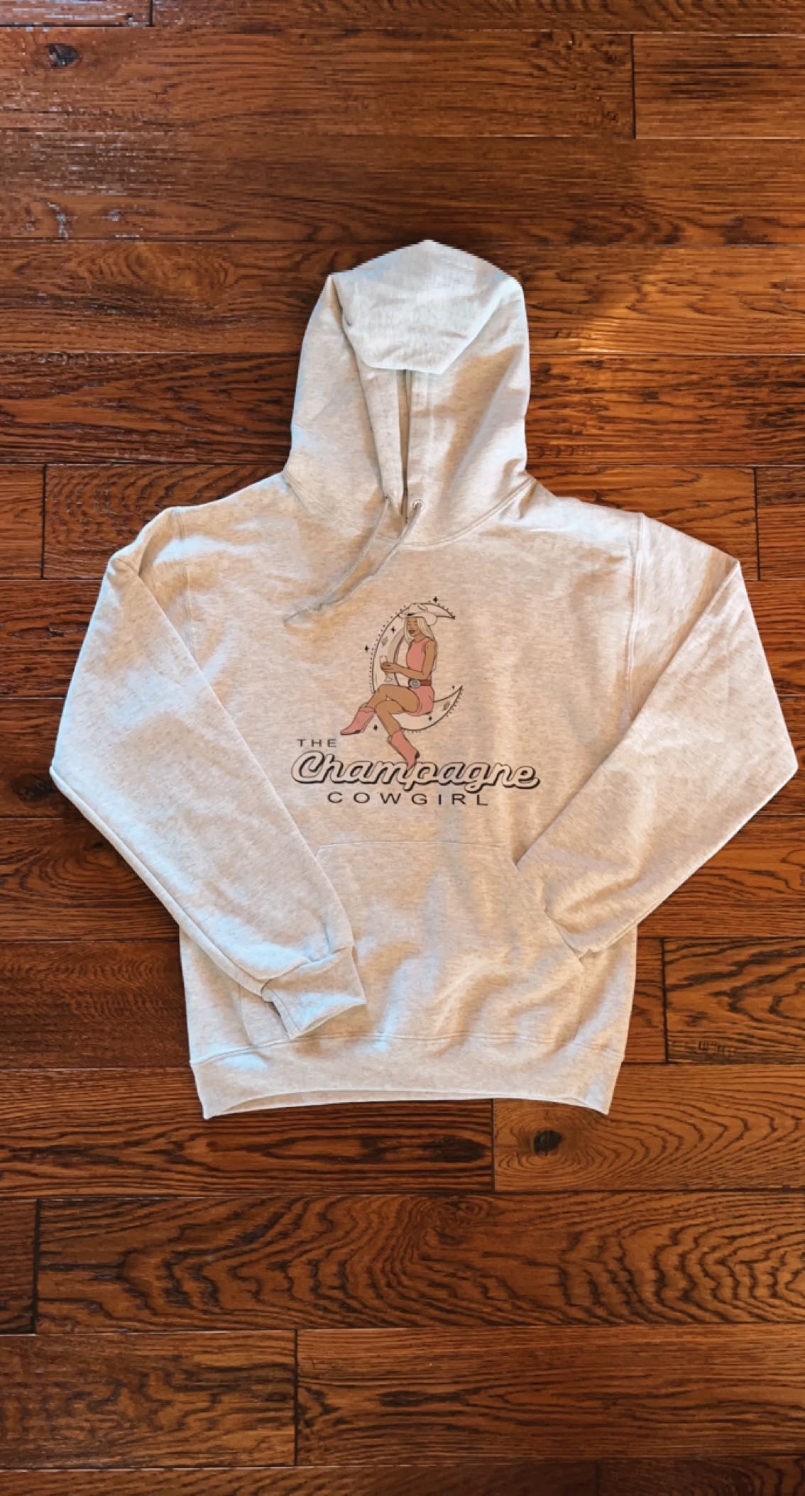 Champagne Cowgirl Logo Sweatshirt