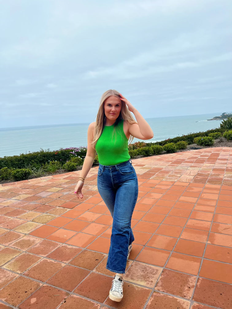 Ribbed Clover Top
