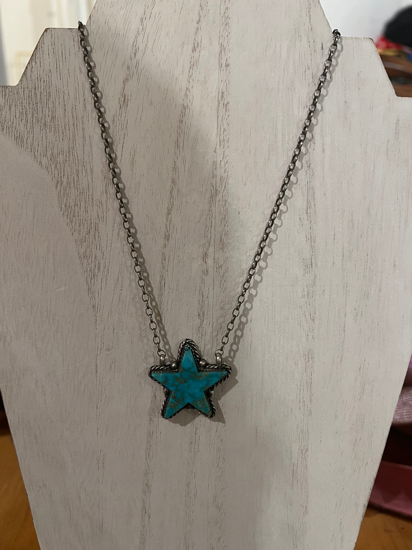 Turquoise Star Necklace