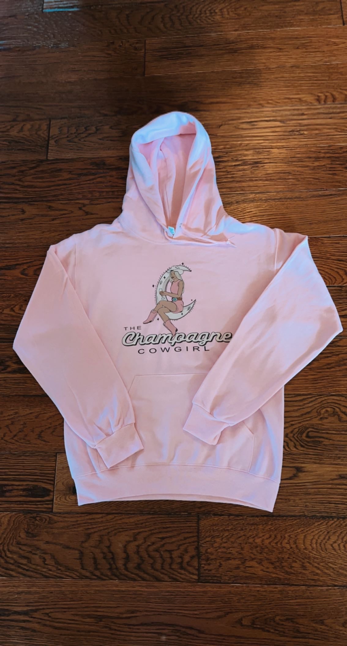 Champagne Cowgirl Logo Sweatshirt