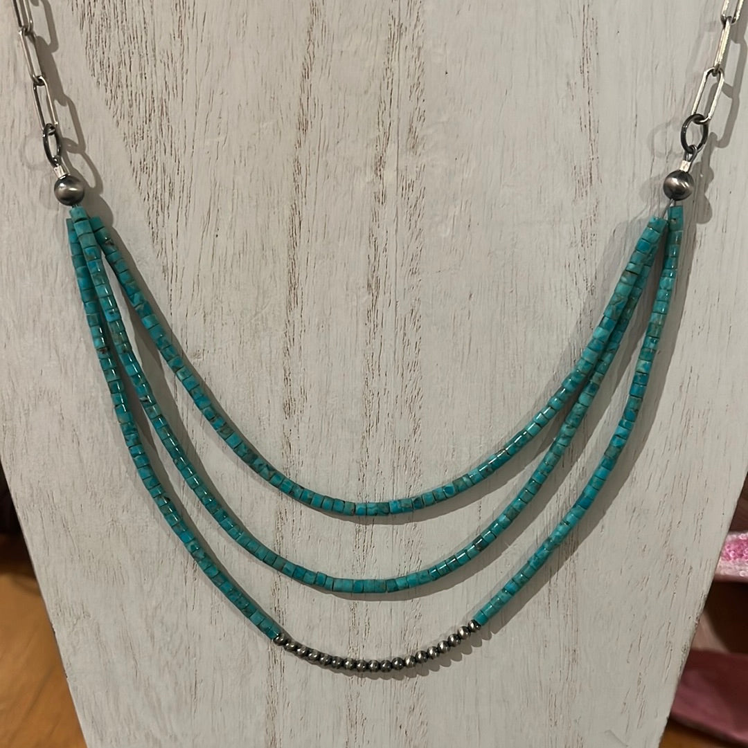 3-Layer Turquoise Stacker